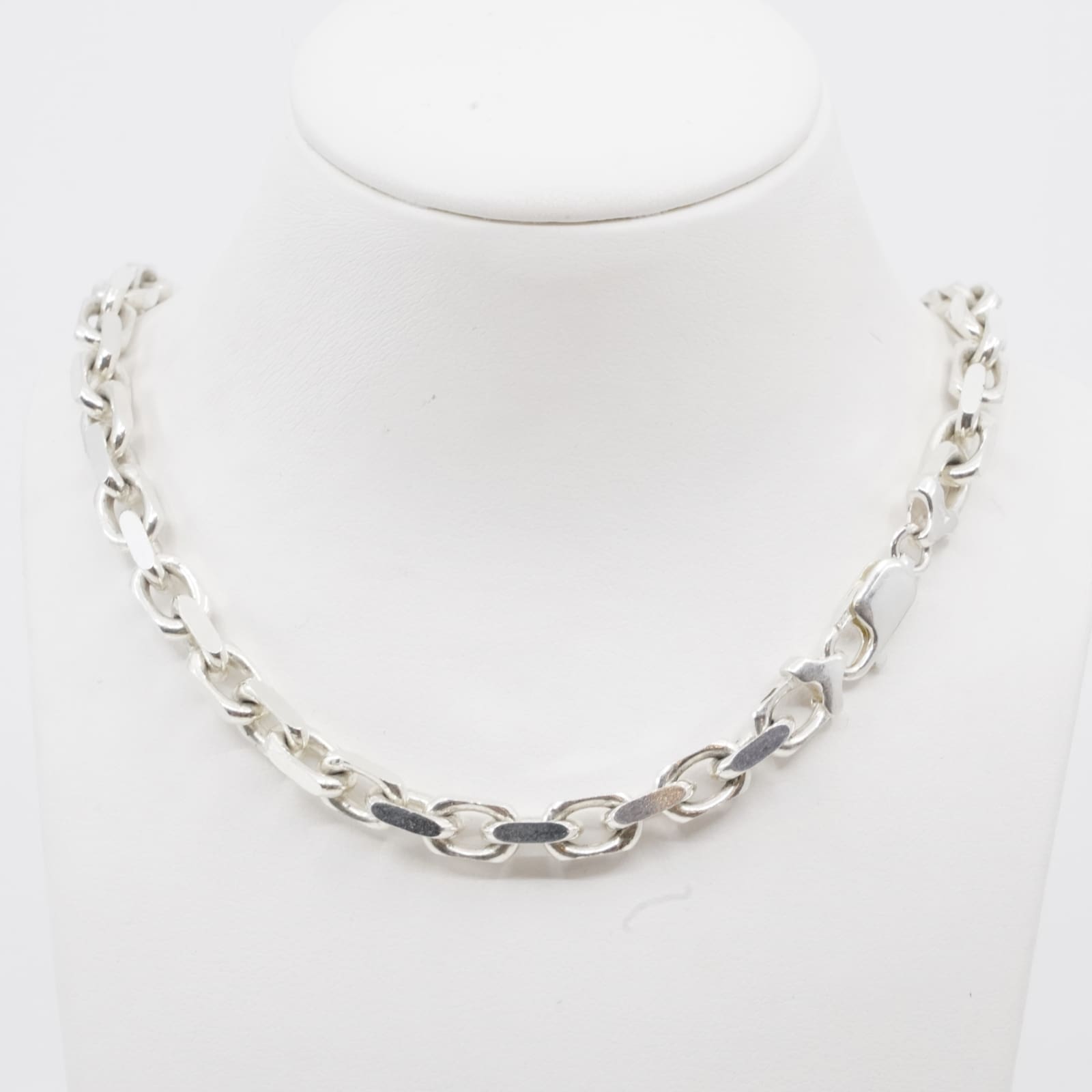 Halskedja Ankar Silver
