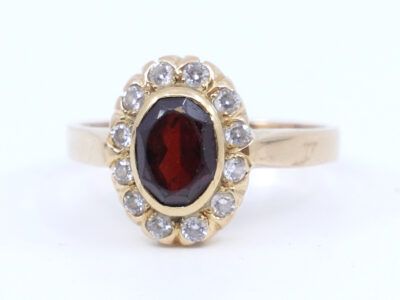 Ring Guld 18K 3,9g Ø17,50