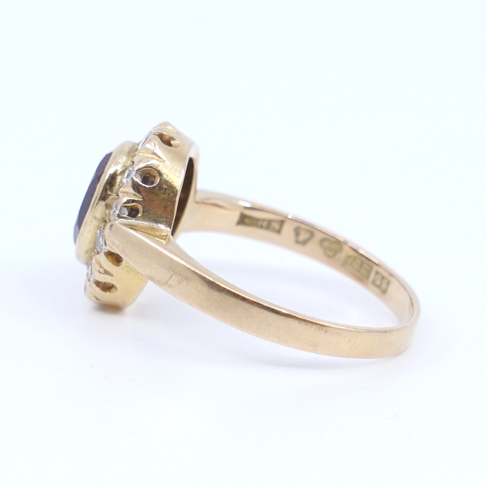 Ring Guld 18K 3,9g Ø17,50
