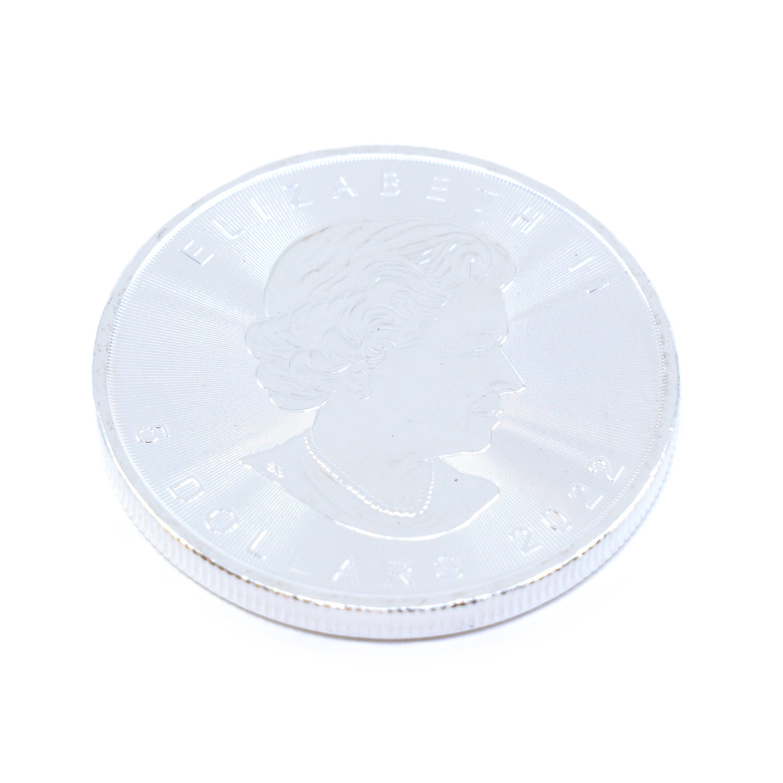 Silvermynt 19st S999 5 Dollars - Canada - Elizabeth II