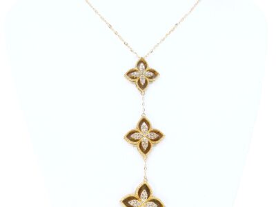 Collier med stenar