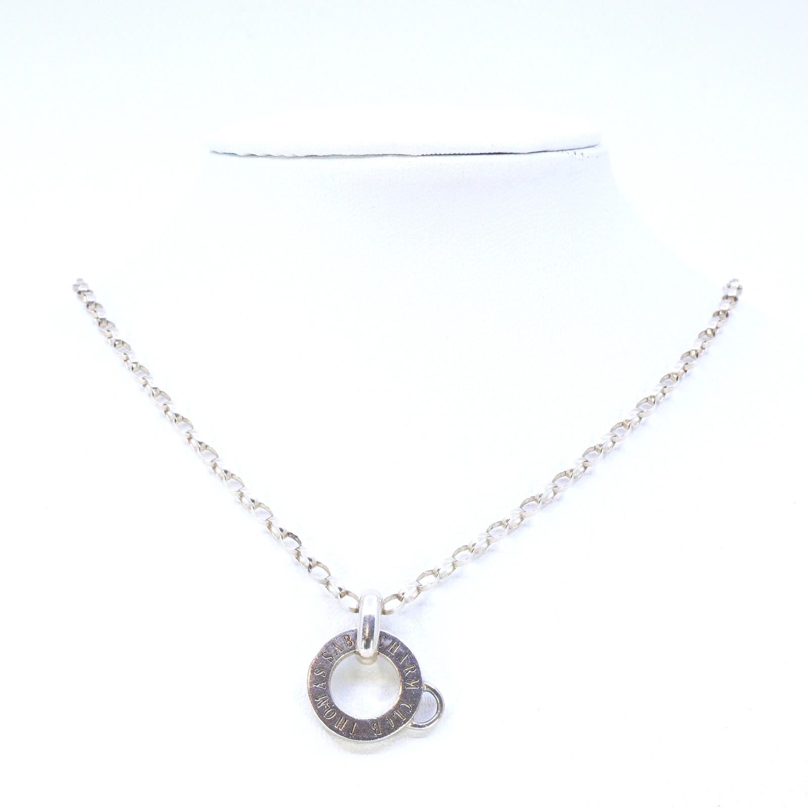 Silverhalskedja Ankar Thomas Sabo med hänge