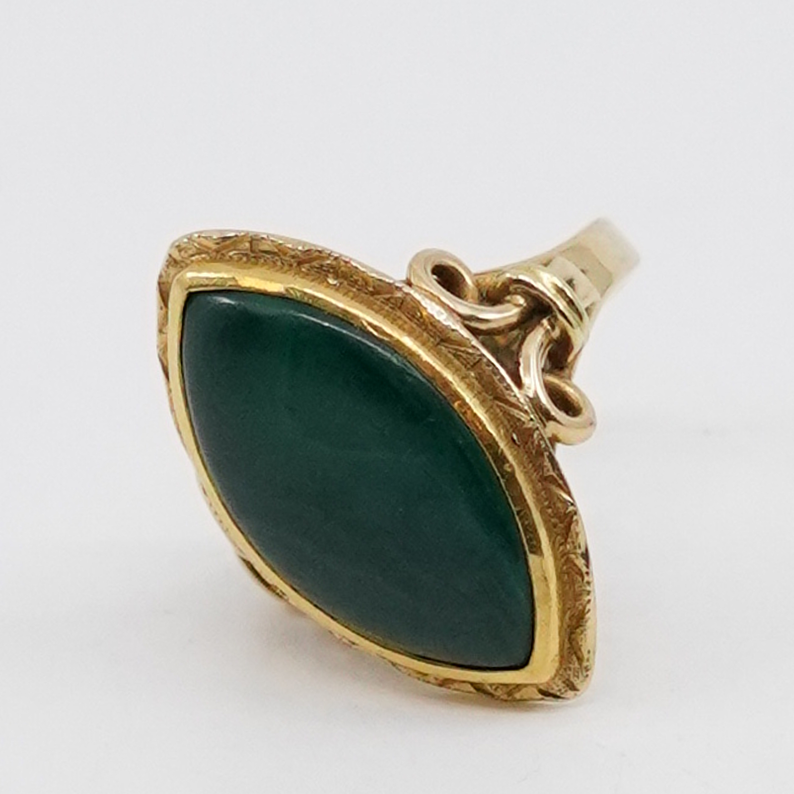 Ring med grön