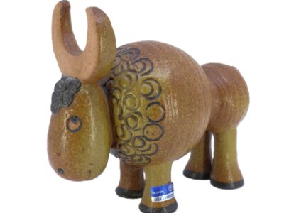 Figurin Gustavsberg ''Buffel'' Lisa Larson (Sverige, f. 1931-2024) Etikettmärkt