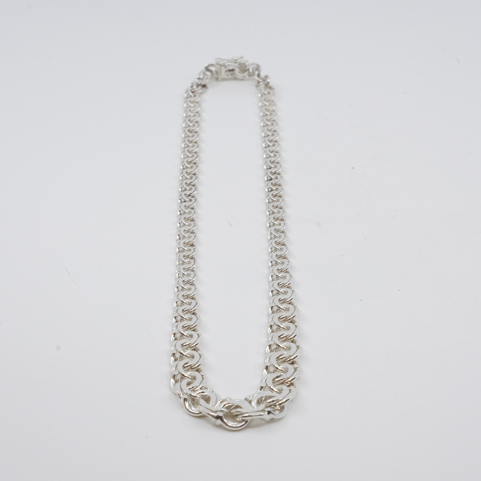 Halskedja Silver doserad