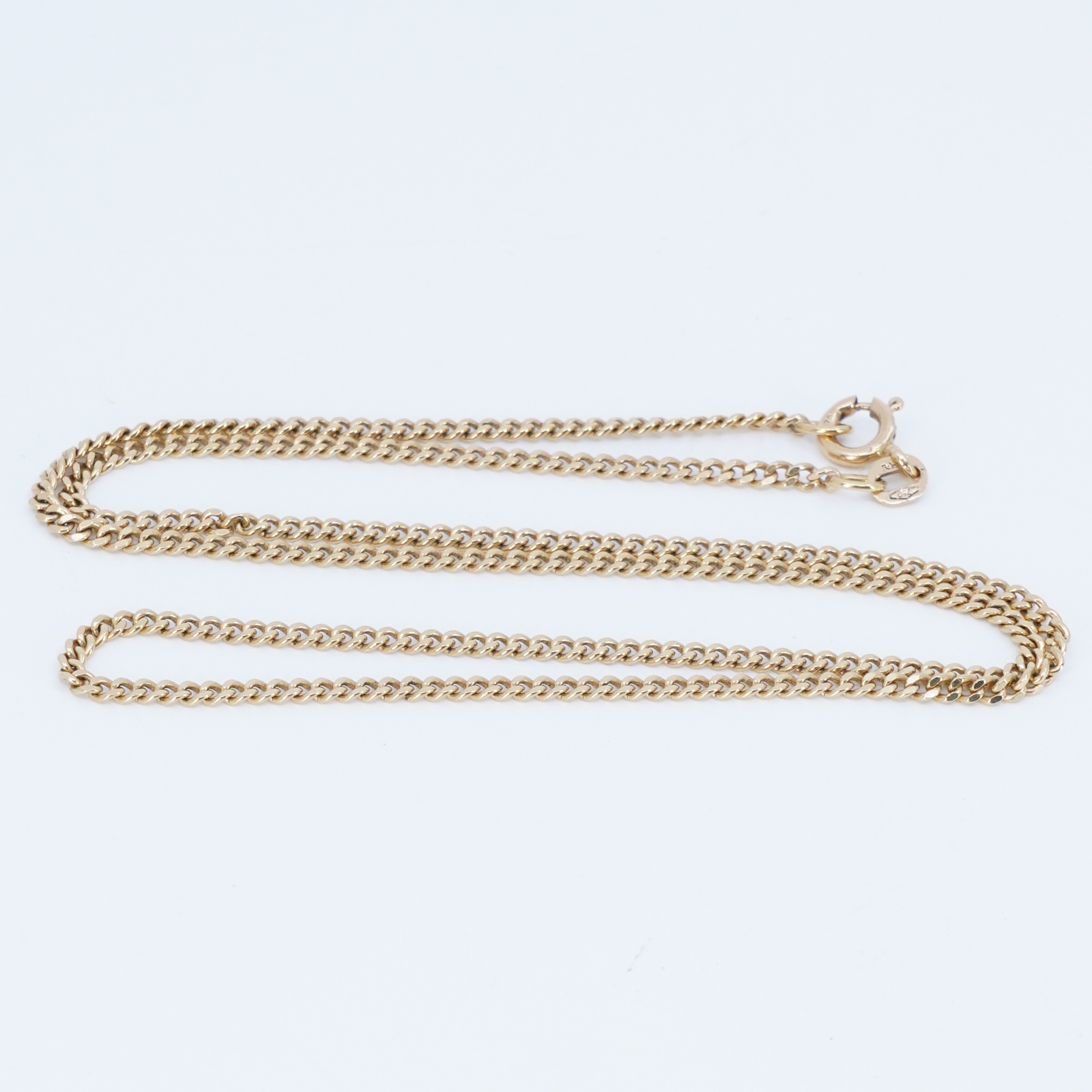 Halskedja Pansar Guld