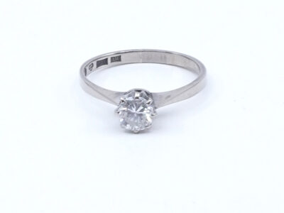 Ring Vitguld 18K