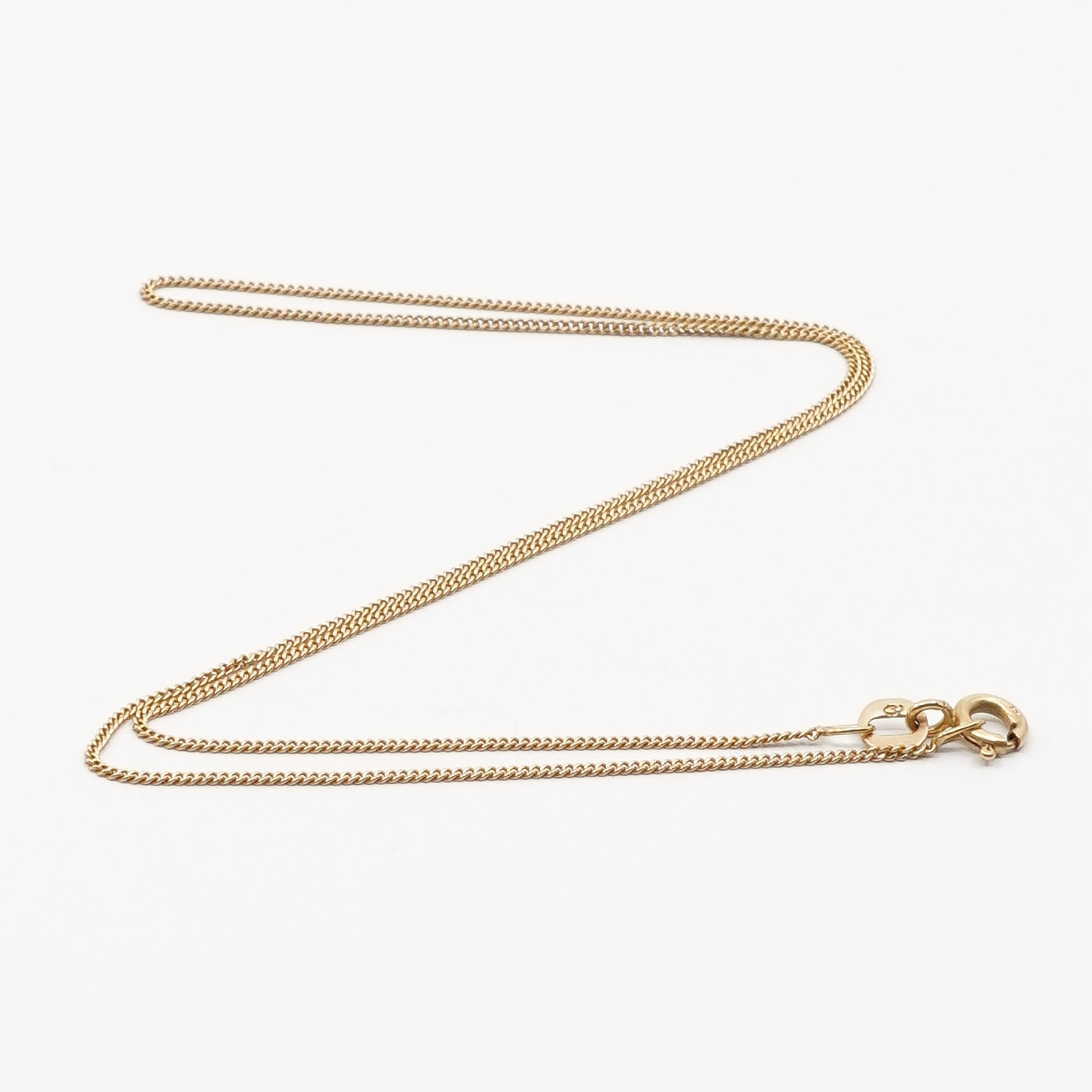 Halskedja Pansar Guld 18K 1,7g