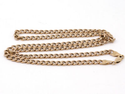 Halskedja Pansar Guld 18K