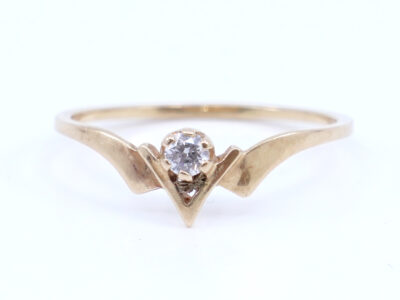 Ring Guld 18K 1,5g Ø18,50
