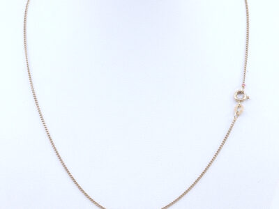 Halskedja Pansar Guld 18K