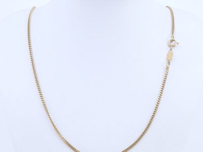 Halskedja Pansar Guld 18K