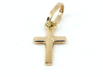 Hänge Kors Guld 18K