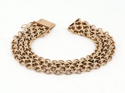 Armband X-länk Guld 18K