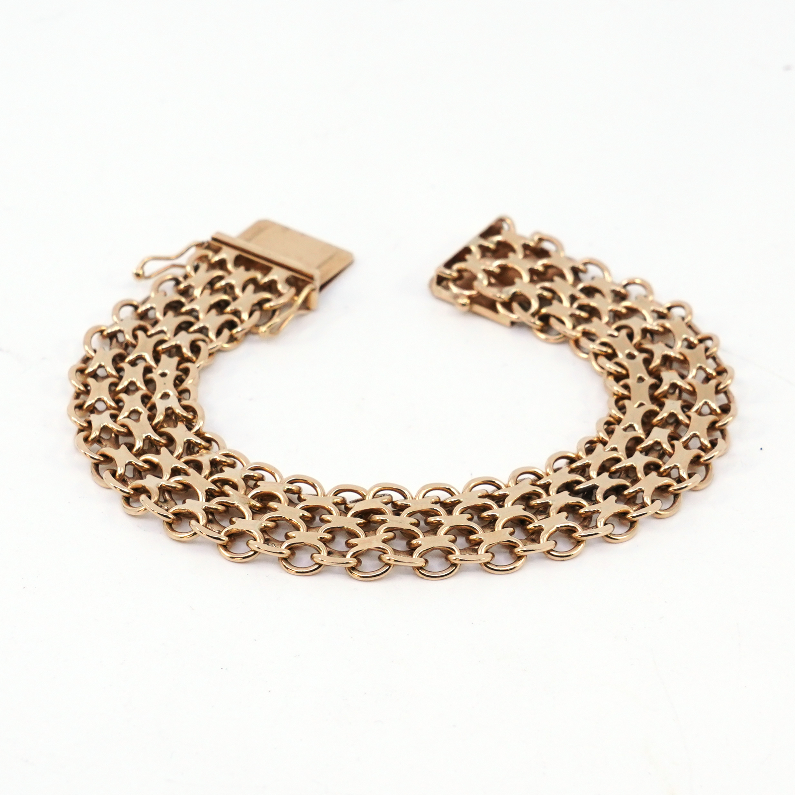 Armband X-länk Guld 18K