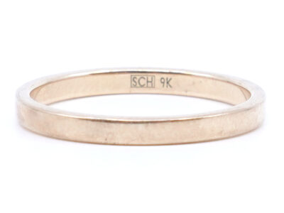 Ring Guld 09K 2,7g Ø20