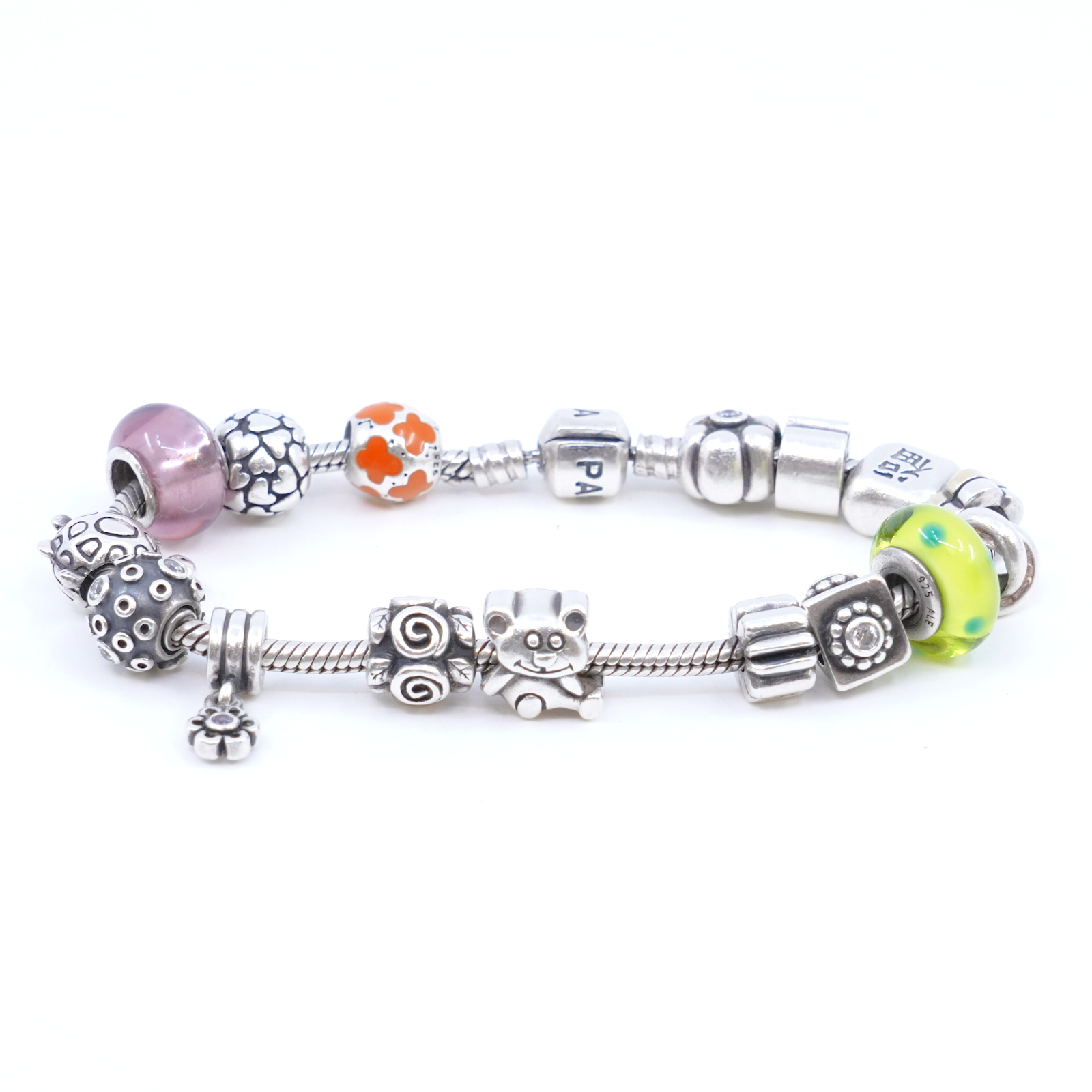 Armband Pandora S925 med berlocker