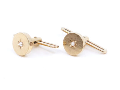 Kragknappar Guld 18K 3,2g