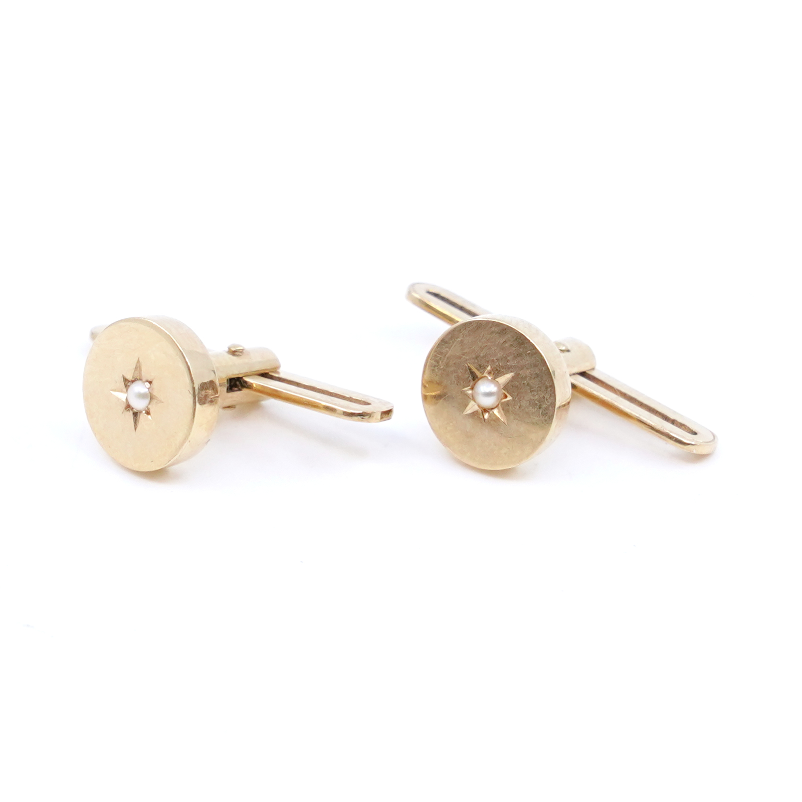 Kragknappar Guld 18K 3,2g