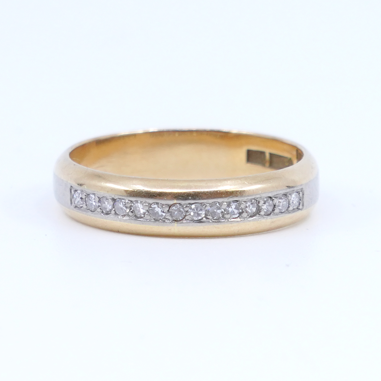 Ring Guld 18K 4,8g Ø19