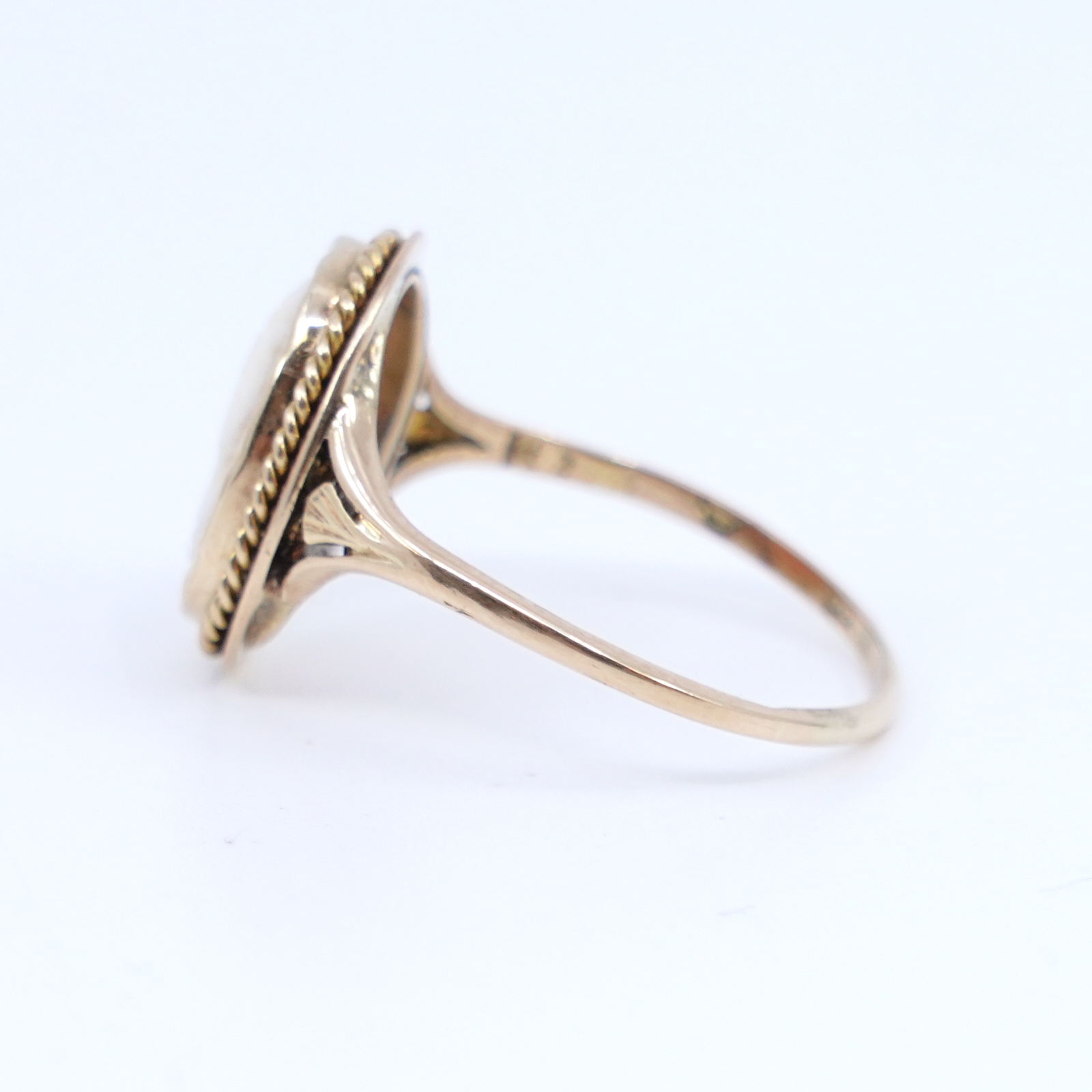 Ring med Camé 18K