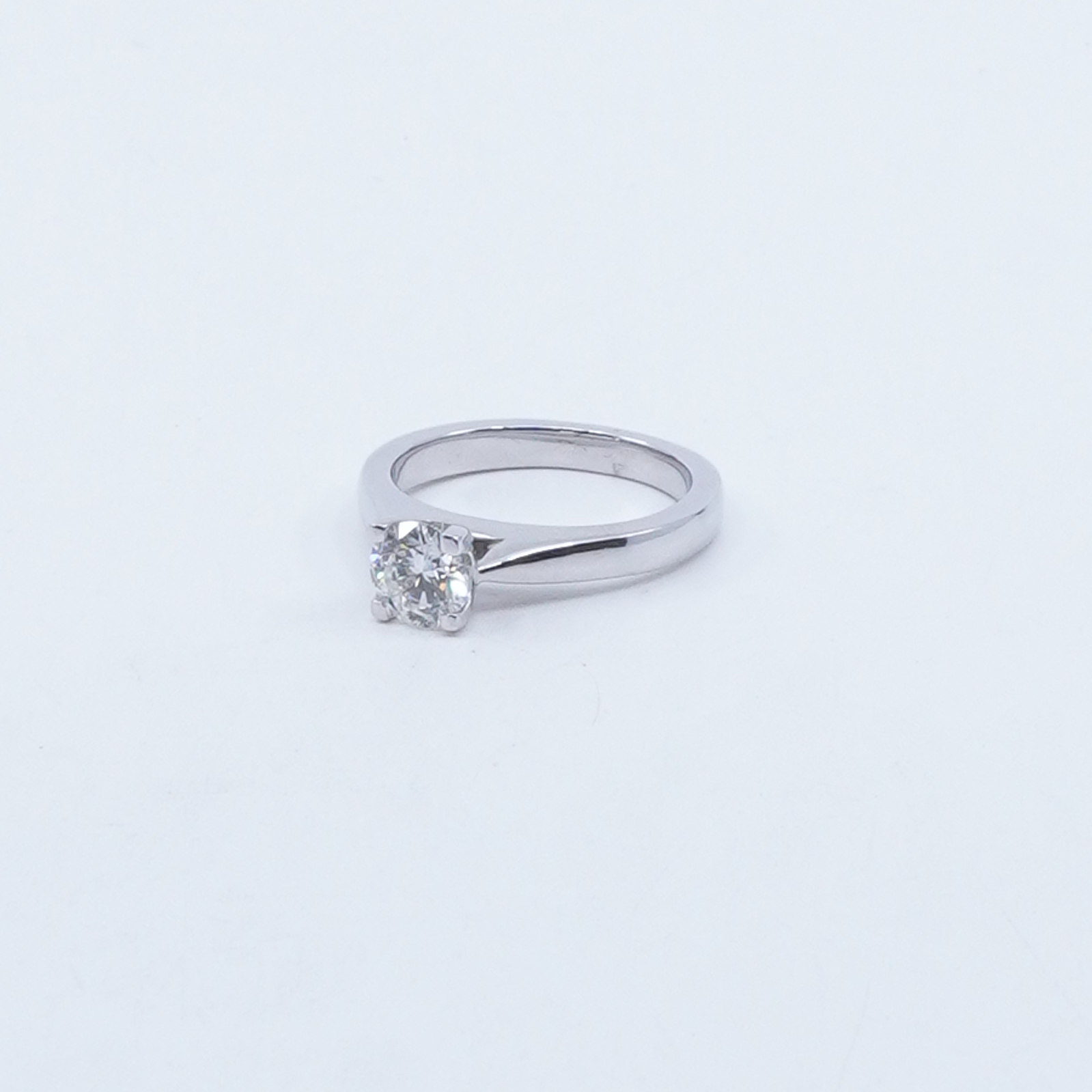 Ring vitguld 18K