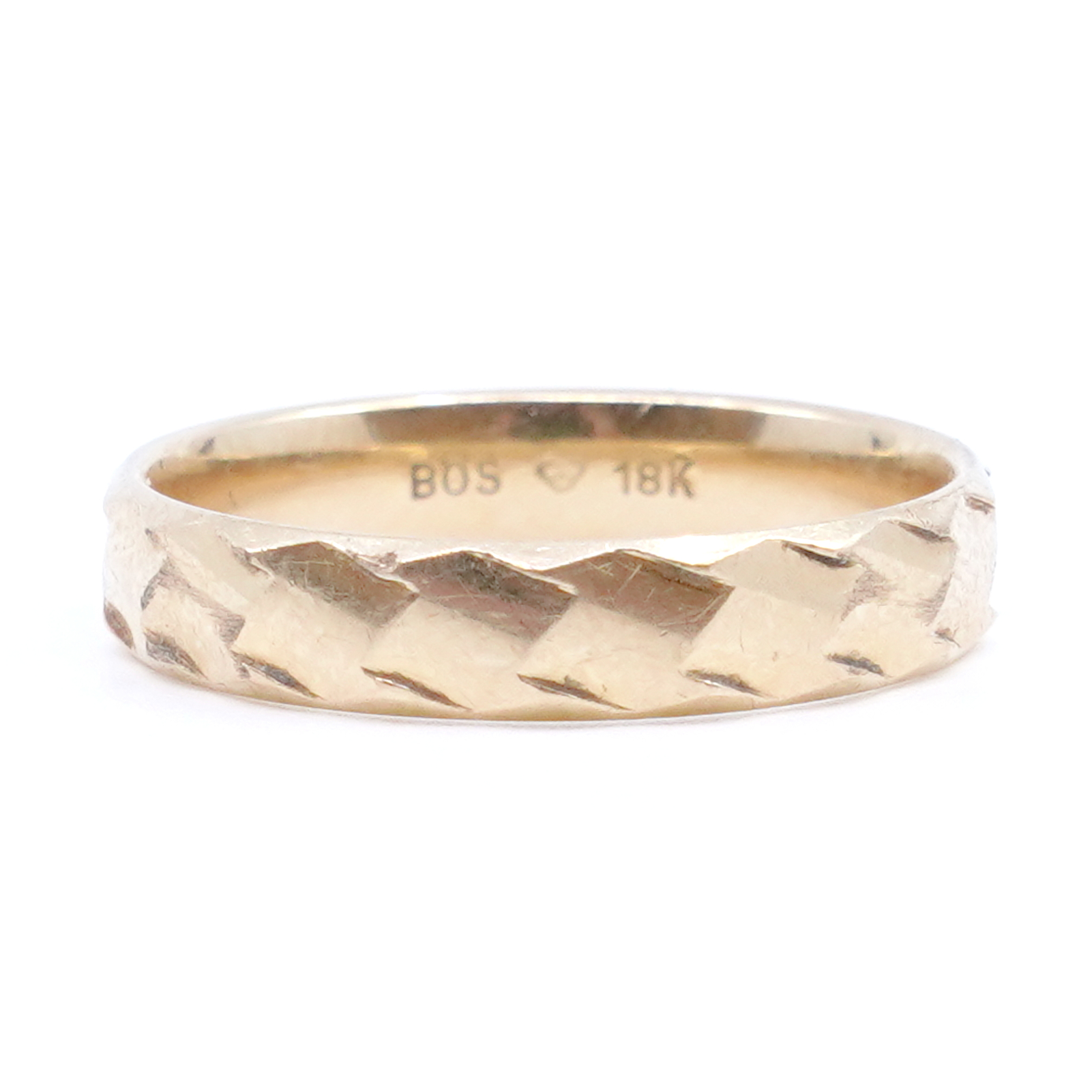 Ring 18K 3,6g Ø17,5 bredd 4mm