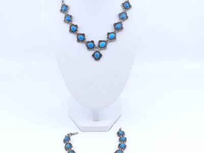 Set halsband och armband S925