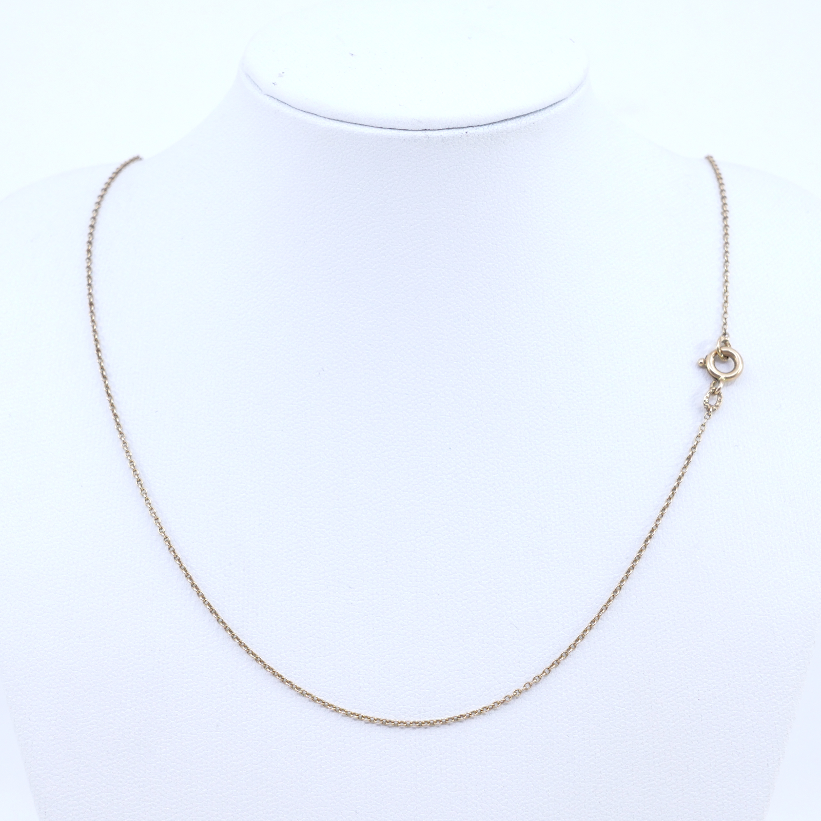 Halskedja Ankarlänk 18K 2,1g Längd 45,5cm