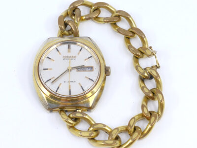 Armbandsur Citizen Doublé automat 21 jewels med dag/datum