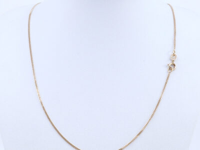 Halskedja Pansar Guld 18K 2,6g Längd 40cm