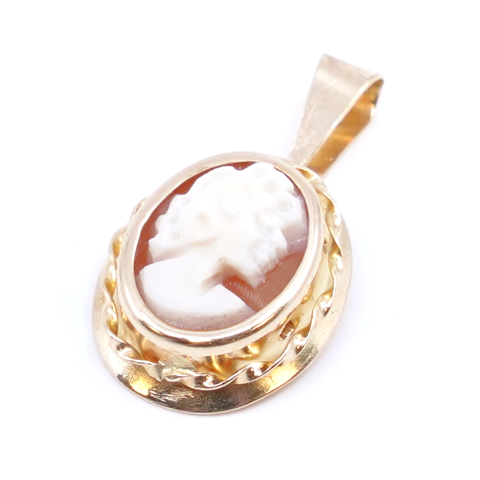 Hänge med Camé 18K