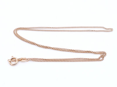 Halskedja Pansar guld 18K