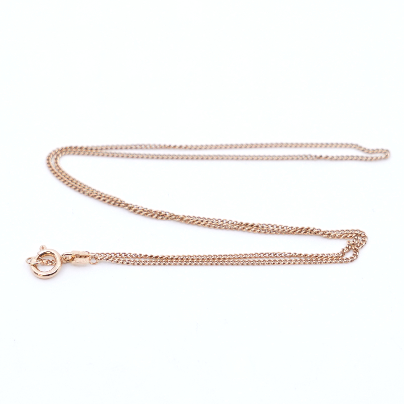 Halskedja Pansar guld 18K