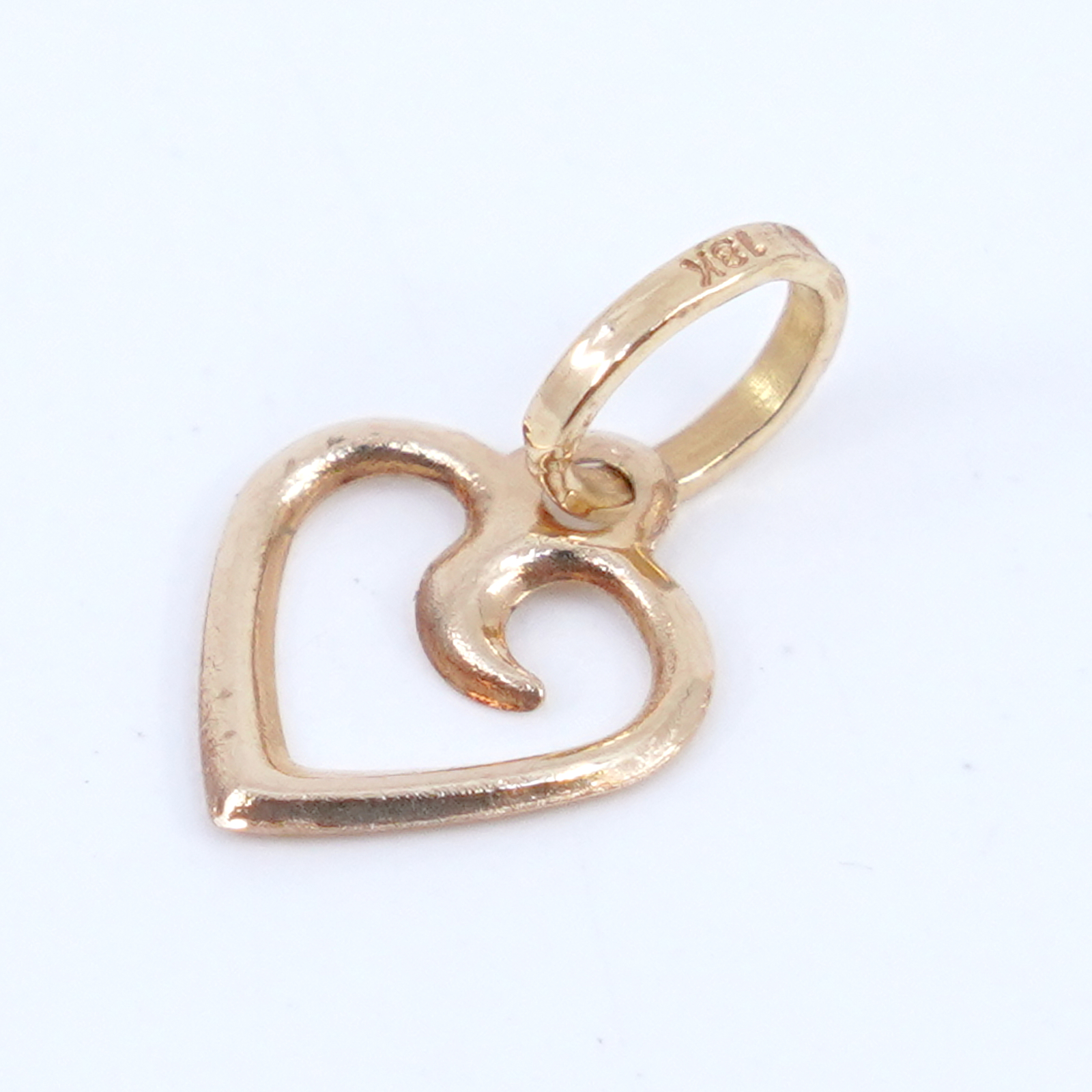 Hänge/berlock 18K 0,1g Bredd 8mm Höjd 11mm
