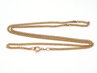 Halskedja Pansar Guld 14K