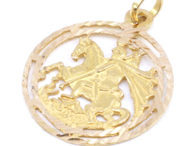 Hänge 18K 2,1g Bredd 22mm Höjd 28mm