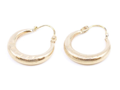 Örhängen creoler Guld 18K