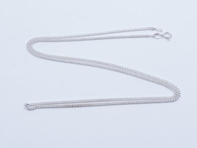 Halskedja Pansar Silver