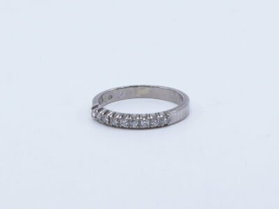 Ring vitguld 18K