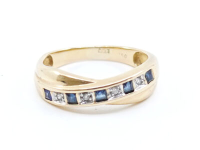 Ring med diamant