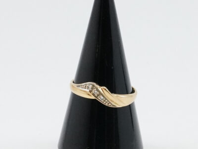 Ring Guld 18K med diamanter