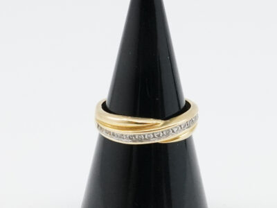 Ring Guld 18K med diamanter