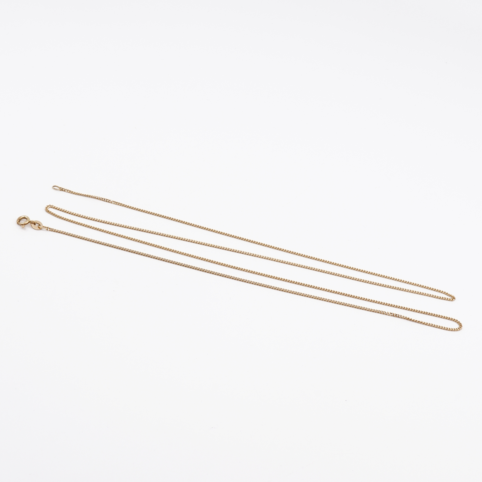 Halskedja Guld 18K5,4g Längd 71,5cm Bredd 1,5mm