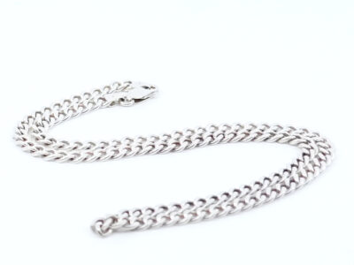 Halskedja Pansar Silver