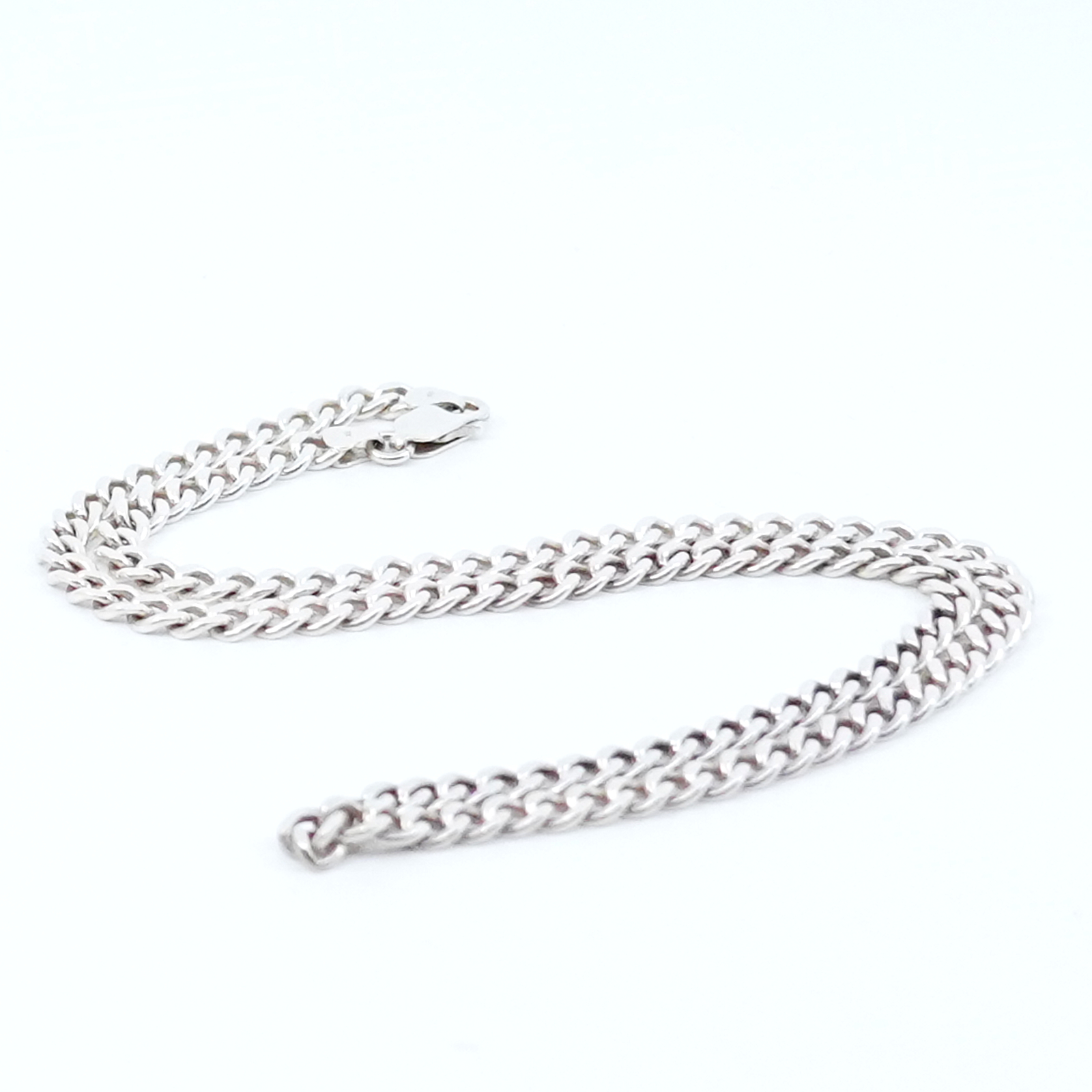 Halskedja Pansar Silver