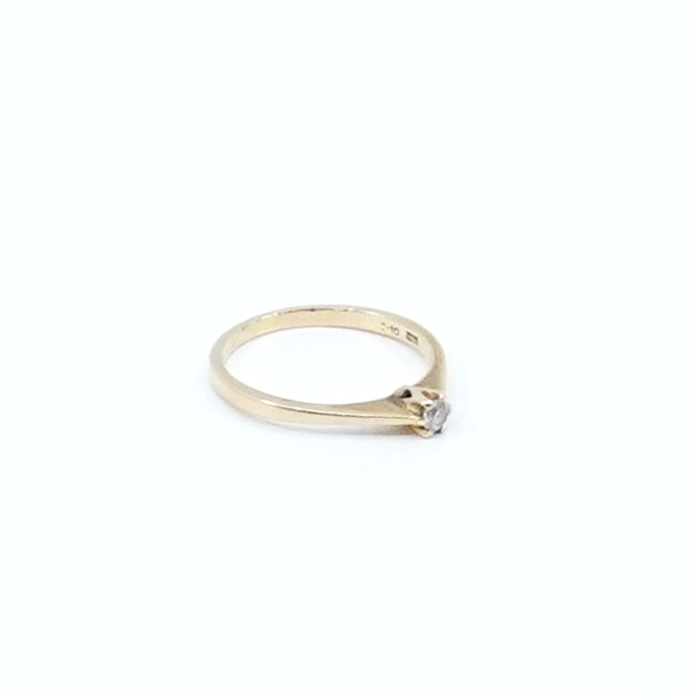 Ring med Diamant