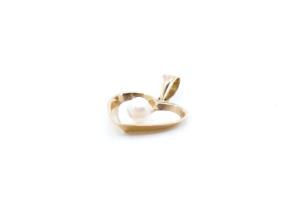 Hänge Hjärta Guld