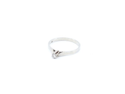 Ring Vitguld med