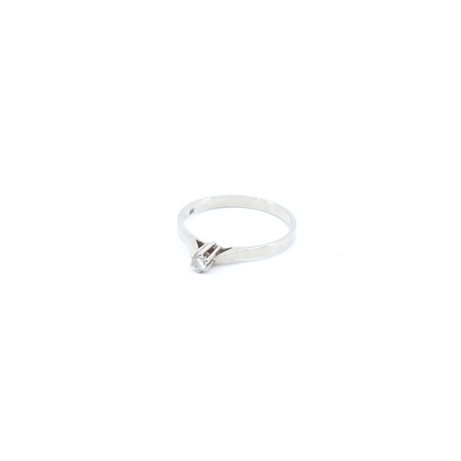 Ring Vitguld med